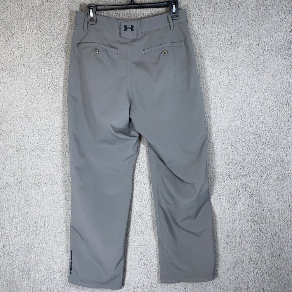 Under Armour Men’s Sz 30x30 Chino‎ Golf Pants Straight Leg Lightweight - Picture 2 of 11